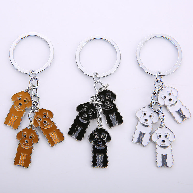 Wholesale Zinc Alloy Pet Dog Car Key Ring